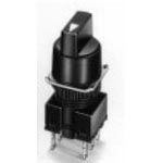 DPDT Rotary Selector Switch, 5A 250VAC, 30VDC, Solder, Panel Mount