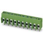 15 Pos ZIF FFC/FPC Connector, 5mm Pitch, 18A, 250V, Green