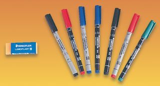 PEN, OHP, 0.4MM, WATER, INK, 4PK