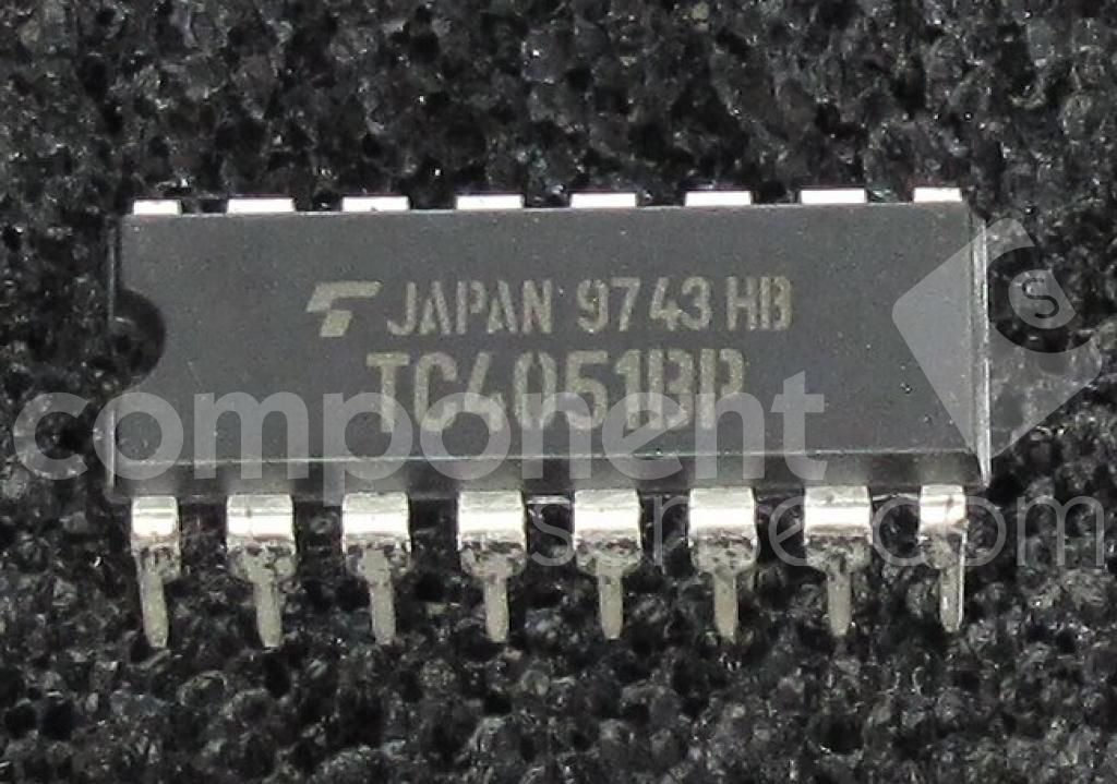 IC 8-CHANNEL, SGL ENDED MULTIPLEXER, PDIP16, 0.300 INCH, 2.54 MM PITCH, LEAD FREE, PLASTIC, DIP-16, Multiplexer or Switch
