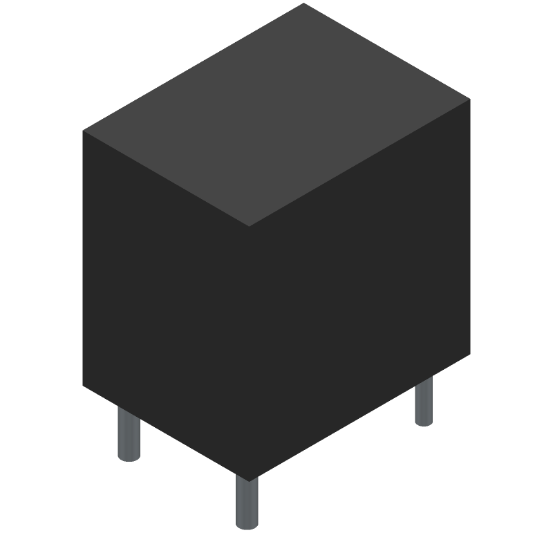Current Transformer 1:100 3750Vrms 1.4Ohm Sec. DCR 4 Terminal PC Pin Thru-Hole