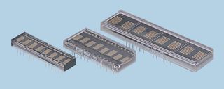 Smart/Normal 5 X 7 Dot Matrix LED Display, Yellow, 4.57mm