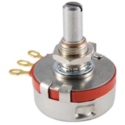 POTENTIOMETER 2 WATT 250K OHM 1/4 INCH DIAMETER SHAFT CARBON 10% KA2541S28 RV4NA