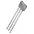 Hall Effect Sensor, -10mT Min, 10mT Max, 500mV, Plastic/epoxy, Rectangular, 3 Pin, Through Hole Mount, ULTRA MINI, SIP-3