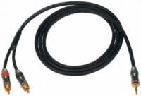 RS Pro 1.5m 3.5 mm Male Jack to Male Phono Jack Audio Cable Assembly