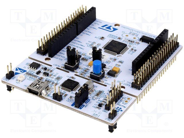 STMICROELECTRONICS   NUCLEO-F302R8   Nucleo Board, STM32F302R8T6 MCU, Cortex-M4, LQFP64 Package, mbed-enabled, 3 LEDs