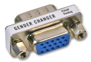 MULTICOMP   AD-666   D Sub Connector Adaptor, Port Saver, High Density D Sub, Plug, 15 Ways, High Density D Sub