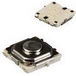 Tactile Switch SPST-NO 20mA 15V SMD J-Bend