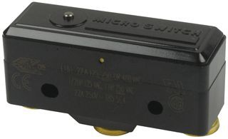 SPDT Snap Action Switch, 22A, 480VAC, Pin Plunger, Screw Term