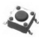 SPST Momentary Tactile Keypad Switch, 0.05A 12VDC, SMT