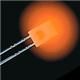 Single Color LED, Orange, Diffused, 5mm, 2 X 5 MM, ROHS COMPLIANT PACKAGE-2