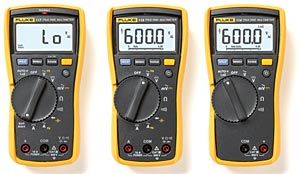 Handheld Digital Multimeter, 600V, 10A, 0.1% Acc, LCD