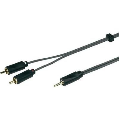 Sound & Image RCA plug (phono) to Jack plug 3.5 mm Audio Extension Cable