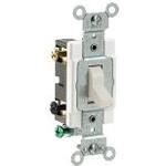 Switch Toggle OFF ON DPST Lever Screw 20A 277VAC 1491.4VA Panel Mount with Frame