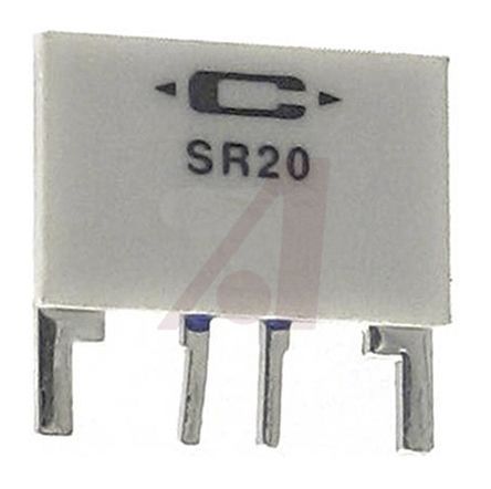 Resistor;  Thick Film;  Res 0.033 Ohms;  Pwr-Rtg 2 W;  Tol 1%;  Radial;  Kelvin;  Curr-Sense