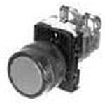 Switch Push Button N.C. SPST Extended Round Button Momentary Contact Screw Panel Mount