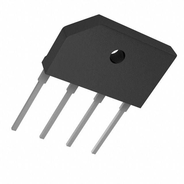 Bridge Rectifier Diode, 1 Phase, 4A, 600V V(RRM), Silicon, ROHS COMPLIANT, PLASTIC, KBJ, 4 PIN