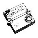 Res Thick Film 50 Ohm 5% 100W ±150ppm/°C Screw Terminal Bolt-On Loose/Tray