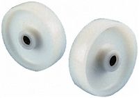 LAG Polyamide White Solid Wheel 18011 CC, 900kg