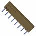 7 Resistor Array 1.5kR 2% 8-SIP Bussed Thick Film