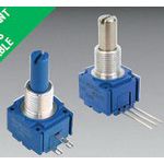 Potentiometer, Conductive Plastic, 0.5W, 10000ohm, 20% +/-Tol, -1000,1000ppm/Cel, 6390