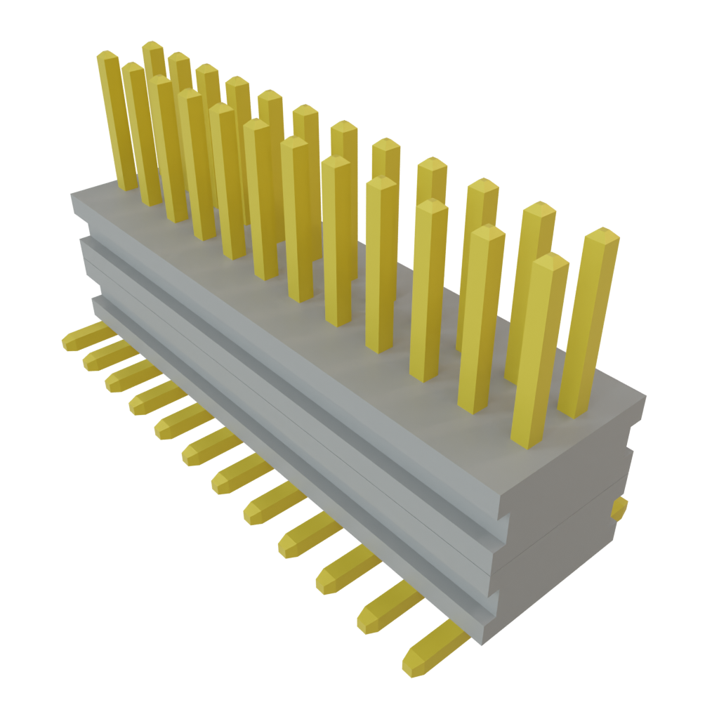 Board Stacking Connector, 24 Contact(s), 2 Row(s), Male, Straight, Surface Mount Terminal,