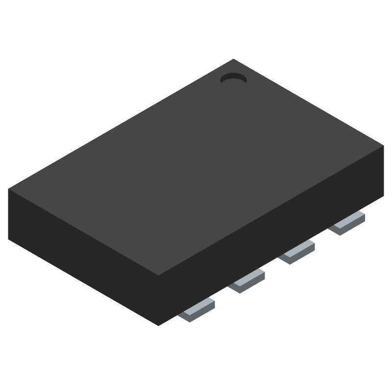 2-Bit Bidirectional Voltage Translator, 24Mbps, 1.65-5.5V, 8-X2SON