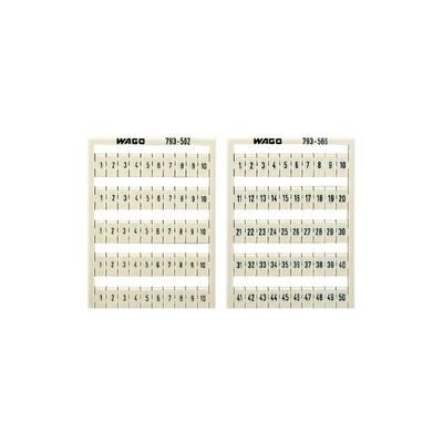WAGO 793-5573 WMB-identification Cards Compatible with: WAGO through terms/clamps Series 2002 - 2016
