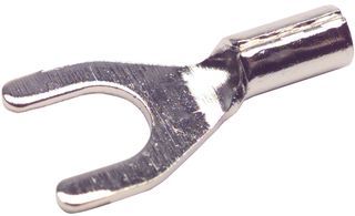 Fork Terminal 18-22AWG Steel 17.78mm Nickel