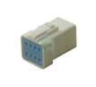 8 Pos 2mm Crimp Wire Housing, Straight, IP67