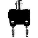 Conn BNC-Banana Plug Adapter F/PL 1/2 POS ST
