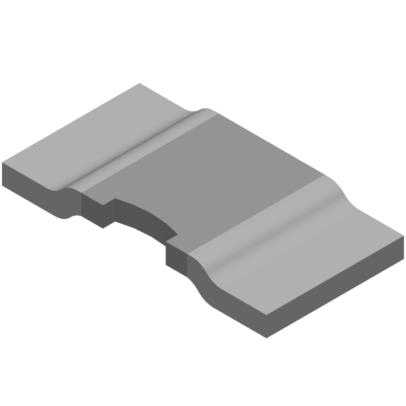 Metal Strip Resistor, 0.5mR, 1%, 9W, 3921 Case, AEC-Q200