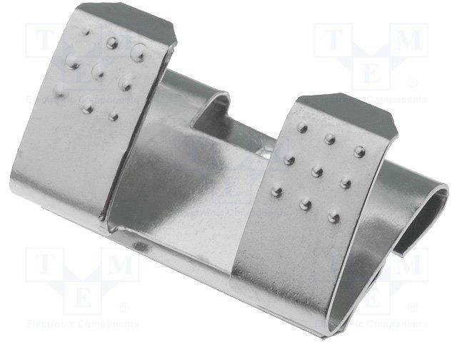 Battery Clip 2 Cells AA/A Size Steel