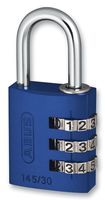 ABUS   145/30 BLUE  C   PADLOCK, ALUMINIUM, BLUE, 30MM