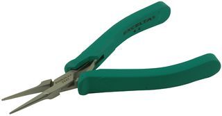 Needle Nose Pliers, 5.5" L, 1.18" Jaw