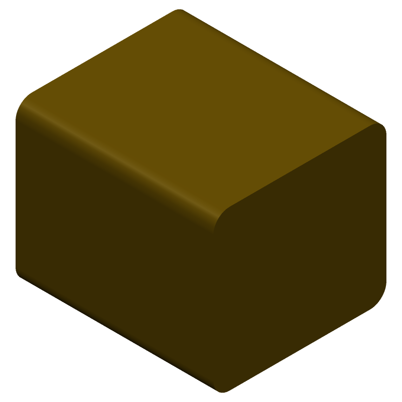 Cap Ceramic 22uF 10V X7R 10% Pad SMD 1210 125°C T/R