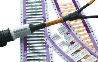 Cable Markers Printable Heat Shrink Cross Linked Polyolefin White