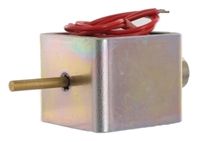 Push Action DC D-Frame Solenoid, 15mm stroke, 15W, 12 V dc