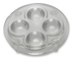 LEDIL         C10975_GT4-XP-WW            LED Lens, 4 LED Optic, Wide, 35 mm, Round, PMMA (Polymethylmethacrylate)