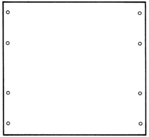 Racks & Rack Cabinet Accessories 19 X 17.5 PANEL