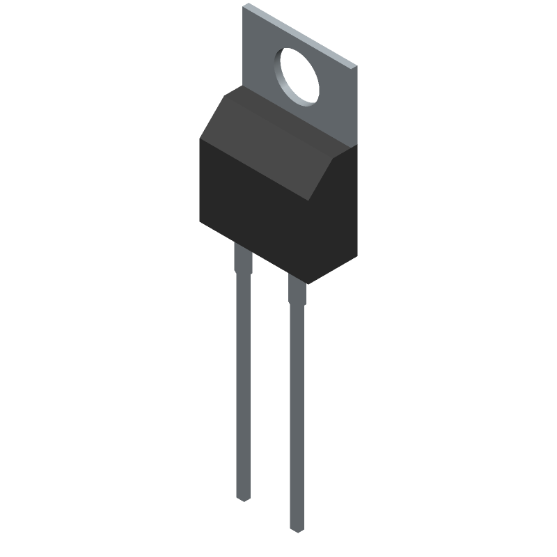 15A 200V Ultrafast Rectifier Diode, TO-220AC