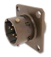 CIRCULAR, SIZE 18, 11WAY, PIN; Product Range:MIL-C-26482 Series I (VG95328); Gender:Receptacle; No. of Contacts:11; Contact Gender:Pin; Contact Termination Type:Solder; Connector Mounting:Panel Mount; Insert Arrangement:18-11; Connector Body Material:Aluminium Body; Connector Type:Circular Industrial; Contact Material:Copper Alloy; Contact Plating:Gold Plated Contacts; Connector Shell Size:18; SVHC:Cadmium (15-Jun-2015); Contact Termination:Solder