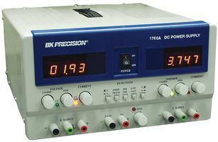 POWER SUPPLY, BENCH, 4.5V, 350W; Power Supply Output Type:Adjustable; No. of Outputs:3 Output; Output Voltage Min:0V; Output Voltage Max:30V; Output Current Min:0A; Output Current Max:5A; Power Rating:350W; Supply Voltage Min:120VAC ;RoHS Compliant: NA