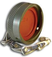 RECEPTACLE PROTECTIVE CAP ALUMINIUM ALLOY; Accessory Type:Dust Cap; For Use With:MIL-C-26482 Series I and II Bayonet Circular Connector Flanged Receptacles; Connector Body Material:Aluminium Alloy Body; Connector Shell Size:12 ;RoHS Compliant: NA
