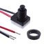 SPDT Pushbutton Switch, Right Angle, On-Off-On, 2A 14VDC