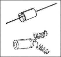 Cap Aluminum Lytic 100uF 350V (25.4 X 66.675mm) Axial 85°C