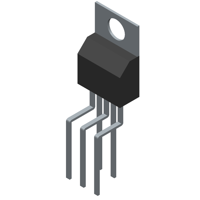 1A Neg Adj LDO, -3V to -24V, 300mV In, TO-220