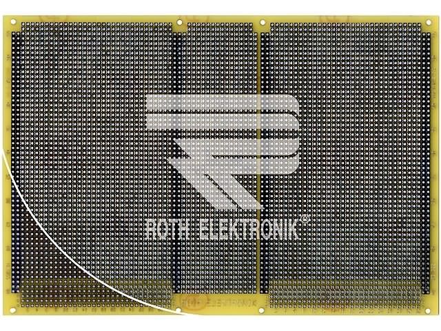 ROTH ELEKTRONIK         RE322-LF            EUROCARD, FR4,double size,PTH