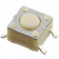 SPST Momentary Keypad Switch, 12VDC, 50mA, SMT
