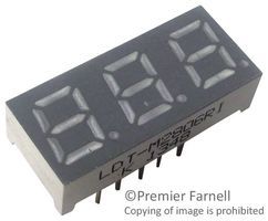 Displays Panel 3DIGIT 24LED Red CA 12-Pin DIP Module